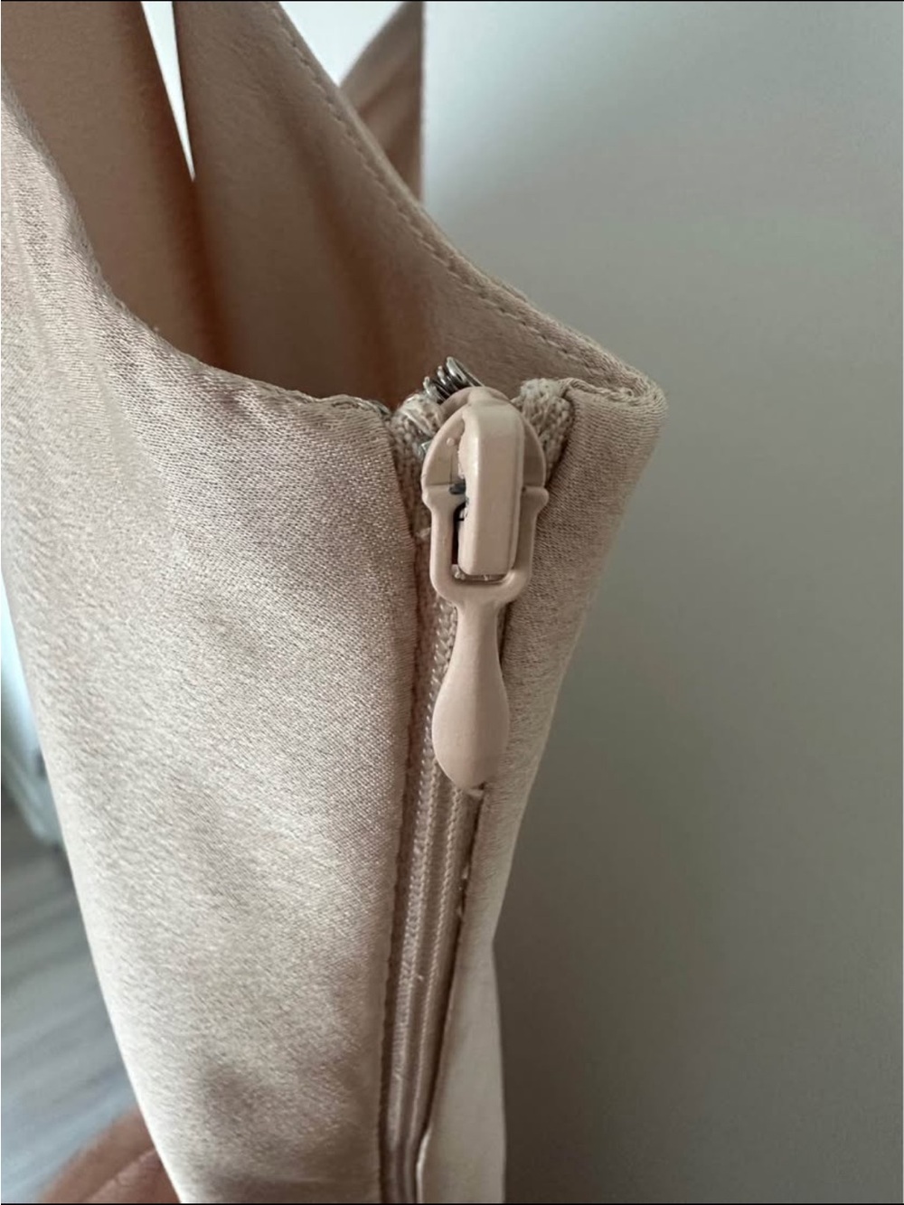 Show Me Your MuMu Nude Slip Maxi Dress with Spaghetti Straps - Picture 4 of 4